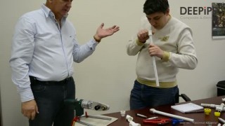 Инструкция по сварке композитных труб DEEPIPE Composite с помощью модульных фитингов DEEPIPE Element. Первое знакомство