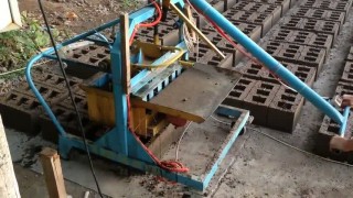 Вибростанок шлакоблочный на 3 блока