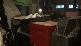 Двухроторный шредер SL-SHR-2.225 на биг-бегах