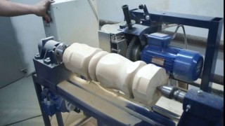 Станок токарно-фрезерный с копиром ТФС 1550. Производство балясин - 03