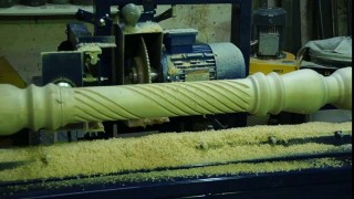 Изготовление витого каннелюра на токарно-фрезерном станке ТФС 1550К