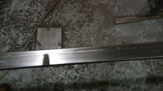 Станок РП 80 для очистки профильных и круглых труб от ржавчины