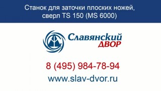 Станок  для заточки плоских ножей , сверл  TS 150 (MS 6000)