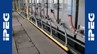 Туннельная печь для обжига санфаянса