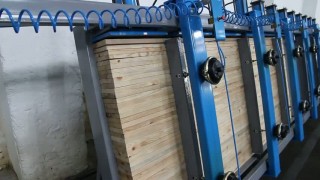 Пресс гидравлический для склеивания бруса SL200-6GRP