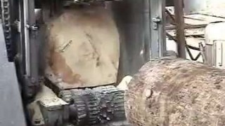 Пилорама РПМ 02 в работе