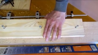 Virutex PM11D Т образное соединение на конфирматы при помощи мебельного шаблона