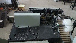 Станок для обработки краев у шпателя медицинского деревянного