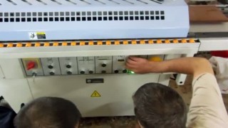 Кромкооблицовочный станок SIETRO 3.2 проходного типа