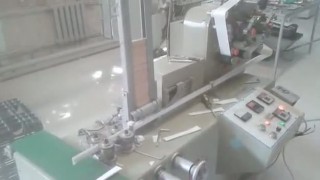 Станок для упаковки шпателя в бумагу ( тайвань)