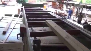 Лесопильный завод основе гатера