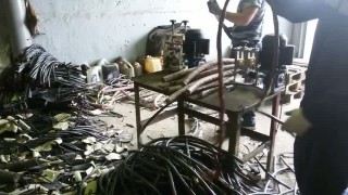 Станок для разделки кабеля/ стриппер KSM - 6 и KSM-12. Видео с приемки