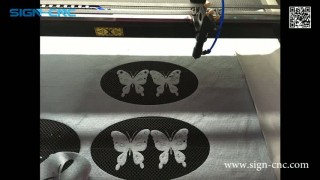 лазерный станок резак ткани кожи бумаги