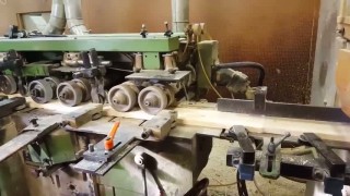 Eurowood Линия строгания на основе Weinig Hydromat 22BL