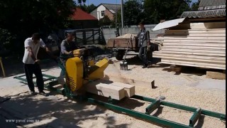 Фрезерный станок для профилирования бруса "Явор ПФ-450"