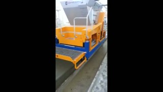 Запуск нового экструдера для производства пустотных плит перекрытий