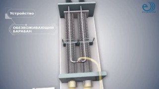 Автоматический шнековый обезвоживатель AMCON