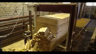 Установка для торцовки пакета досок ПТ-1250