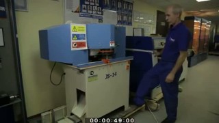 Усозарезной двухпильный станок модель JS-14