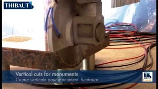 CNC machining center T812V4 4 axes THIBAUT for granite, marble, limestone...