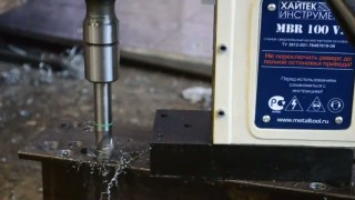 MBR 100, нарезание резьбы M24