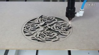 Лазерная резка 5 мм МДФ Rabbit HX -1290SE