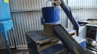 Работа гранулятора с парогенератором.