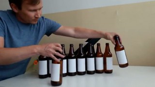 Как наклеить 10 этикеток за 1 минуту с заводским качеством