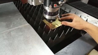 Волоконный лазер MCLaser 750 ватт резка латуни 1 мм