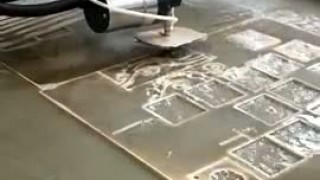 станок гидроабразивной резки керамики (HEAD water jet)