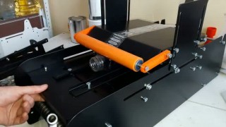 Нанесение этикетки на плоскую и овальную тару