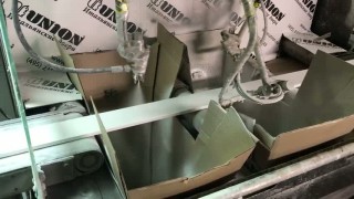 Линия для нанесения ЛКМ на погонажные изделия DelleVedove