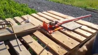 Ручной станок для гибки арматуры DR-16