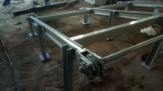 Поперечный цепной транспортер