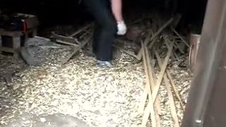 Работа Измельчителя Д350 ДВС Lifan 15л.с.