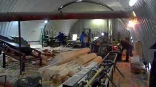 Оцилиндровочная линия на базе станка Шервуд ОФ-32Ц