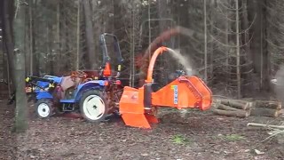 Измельчитель веток навесной на трактор Timberwolf PTO 150H