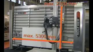 Вертикальный форматно-раскроечный станок марки Holzher модели 1255