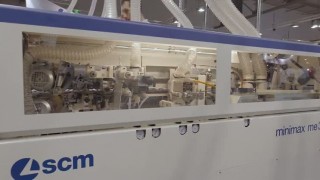 Автоматический кромкооблицовочный станок SCM minimax me 35