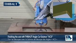Обработка Dekton/Дектон на THIBAUT мостовой пиле ТС600
