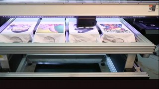 Текстильный принтер PS-1600 печать по белому