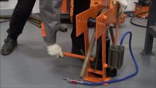 Трубогиб пневмогидравлический HB-12Q