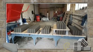 Вибропресс Форманта 1000 - отличный вибропресс для изготовления блоков и бордюро