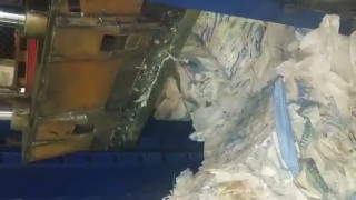 Гильотина ГГР-1000 резка кипы Биг-Бэга