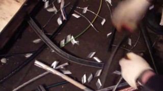 Станок для разделки кабеля R-065 Разборка разного кабеля