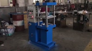 Лабораторный вулканизационный двухэтажный пресс с размером плит 250х250 мм. Усилие 40 тнс. Китай