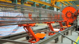 Контактная сварка станок для сварки каркасов свай TJK HL2000D Pile cage welding machine HL2000D