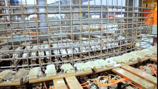 Сварочный комплекс для сборки каркасов тоннельных тюбингов TJK