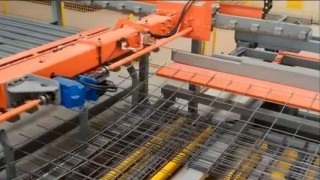 Автоматическая сварочная линия для сварки сетки с проемами TJK GWCAK (бухта)