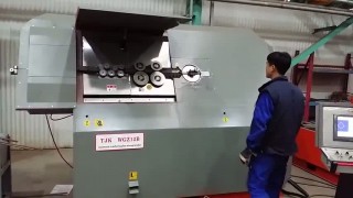 Правильно-гибочный станок TJK WGZ 12B мерная арматура